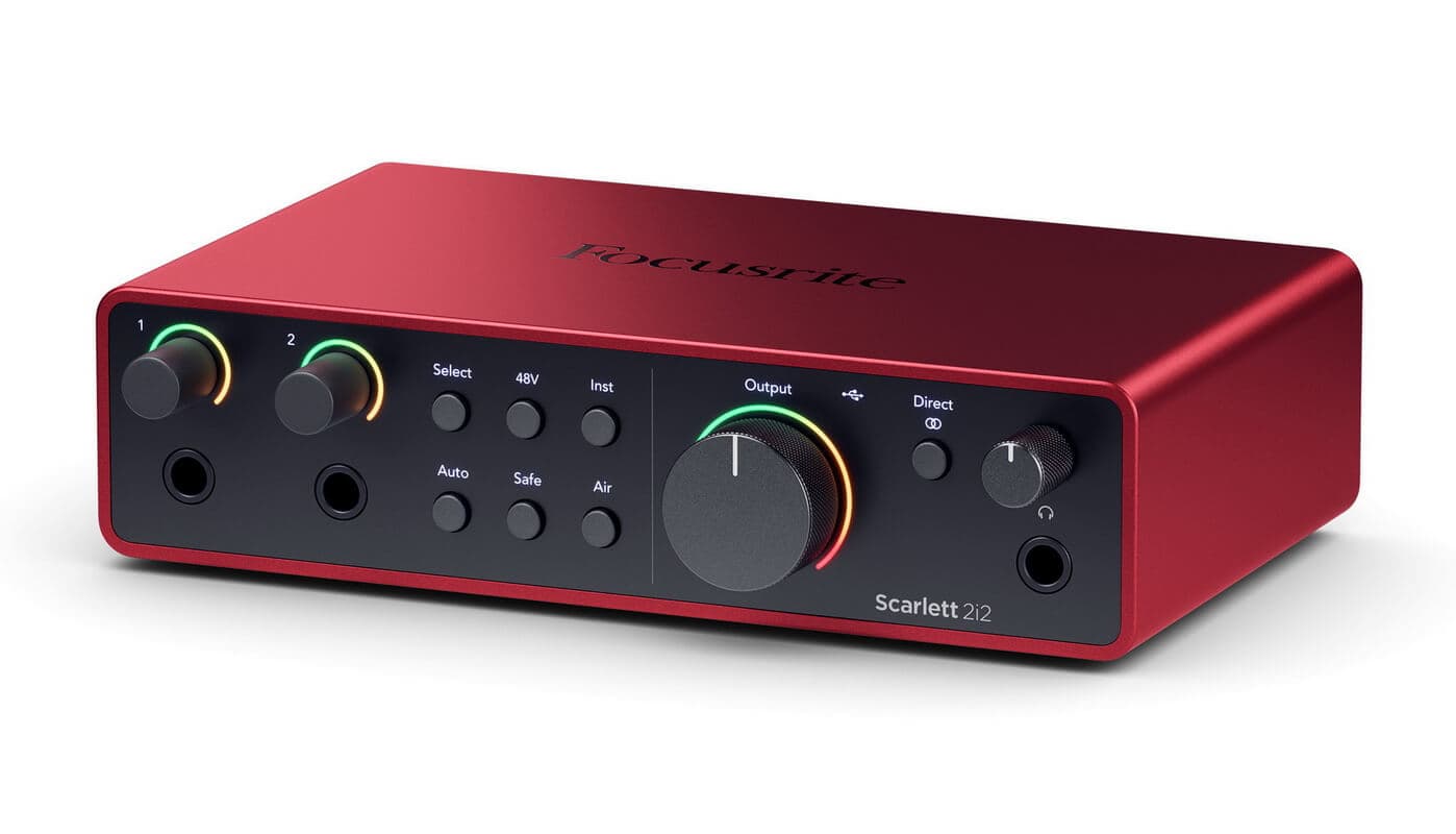 Focusrite Scarlett 2i2 4th Gen