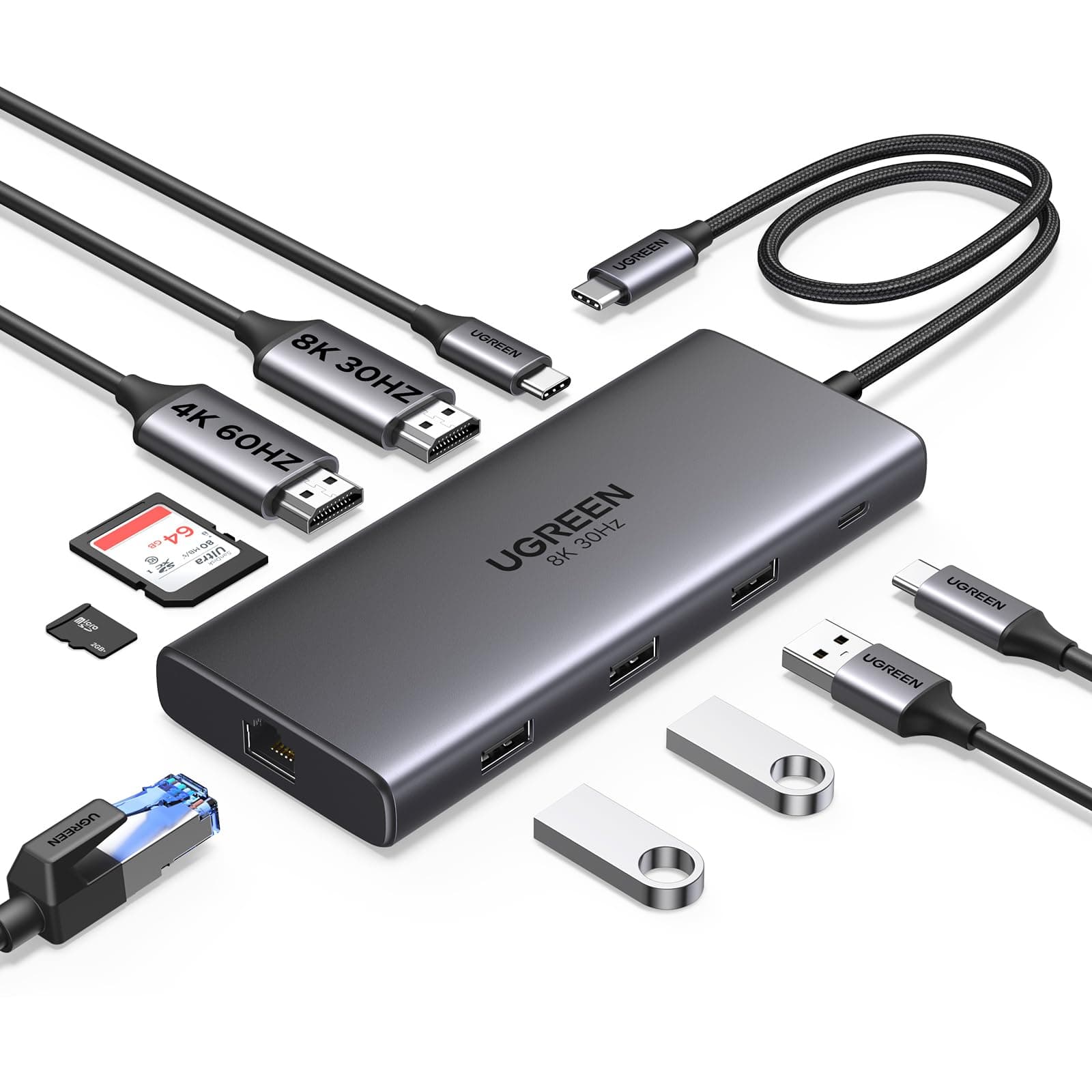 2026 桌搭神器推薦：RGB 燈條、螢幕架、Type-C 擴充基座到復古 USB HUB 完整選購指南