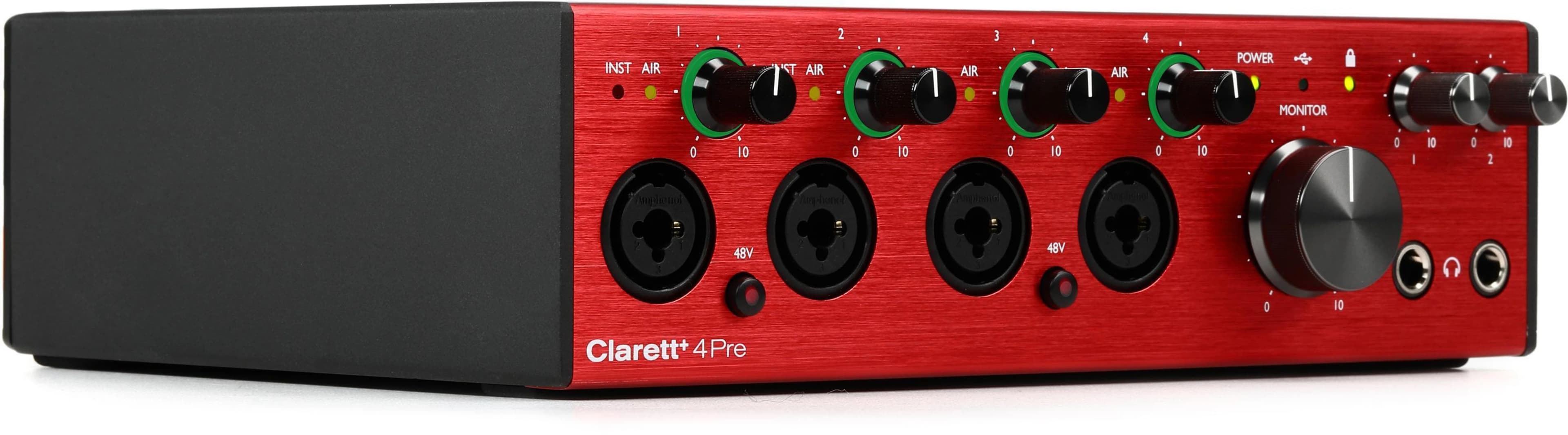 Focusrite Clarett+ 4Pre